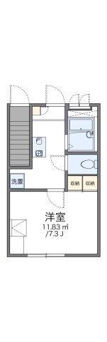 レオパレスＨＡＰＰＩＮＥＳＳ大森Ⅱ（202） 間取り図画像