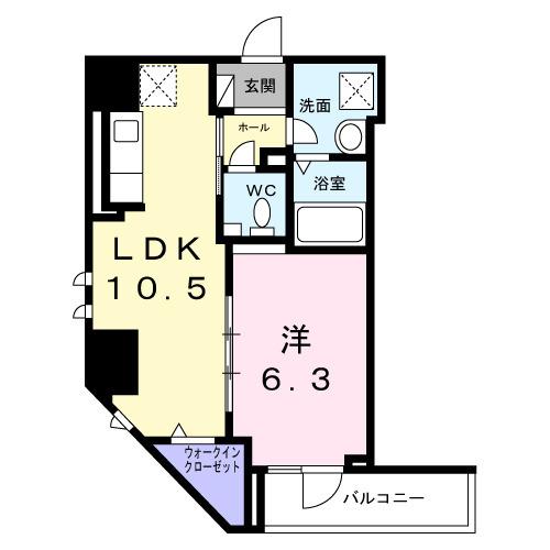 プラザ・デル・ソル（602） 間取り図画像
