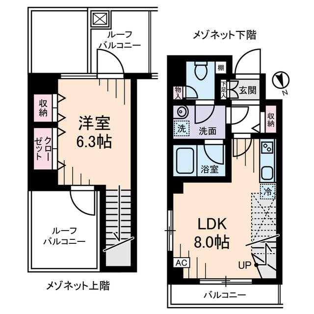 メゾンヌーヴェル（0501） 間取り図画像