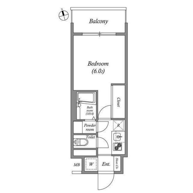 エスタート品川南大井（0314） 間取り図画像