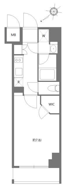 ケーディーエックスレジデンス豊洲（222） 間取り図画像