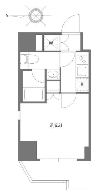 プレミアムキューブ大森本町（304） 間取り図画像