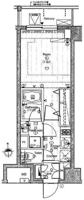 シーフォルム西新宿5丁目（702） 間取り図画像