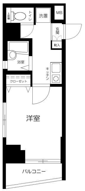 プレール日本橋壱番館 間取り図画像