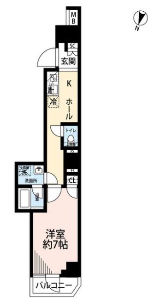 プレール・ドゥーク池上Ⅱ（1002） 間取り図画像