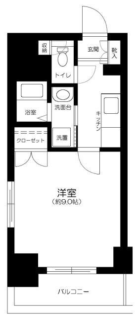 フレールK&Y 間取り図画像
