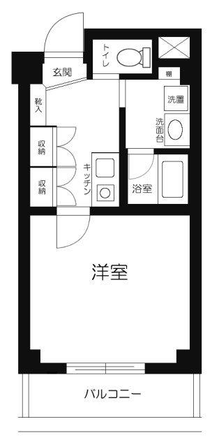 コーポ中里 間取り図画像