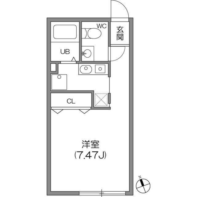 ＺＥＳＴＹ神楽坂Ⅰ（0203） 間取り図画像