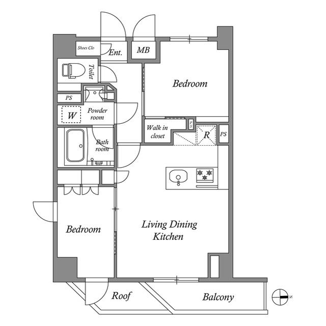 テラス大鳥居エアーズ（0705） 間取り図画像
