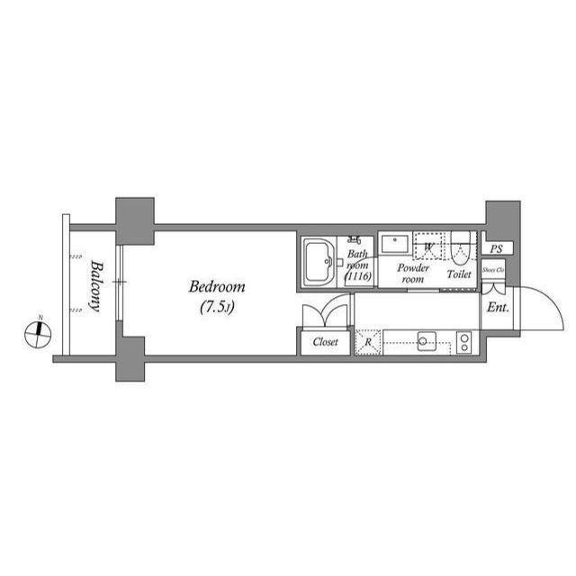 オーパスホームズ桜新町（0203） 間取り図画像