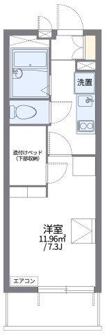 レオパレスヴィハール南六郷（111） 間取り図画像