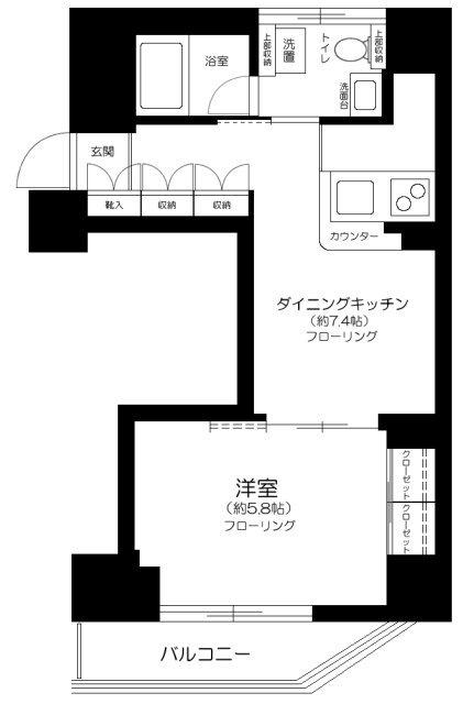 ミテッツァ千代田三崎町 間取り図画像