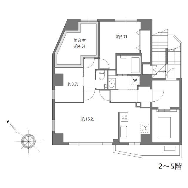 ラチューン文京小石川（0401） 間取り図画像
