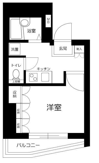 アヴィニティー品川戸越 間取り図画像