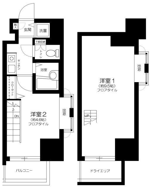 ロイヤルアメニティー池尻大橋 間取り図画像