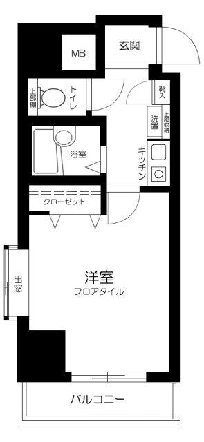 パークウェル三軒茶屋 間取り図画像