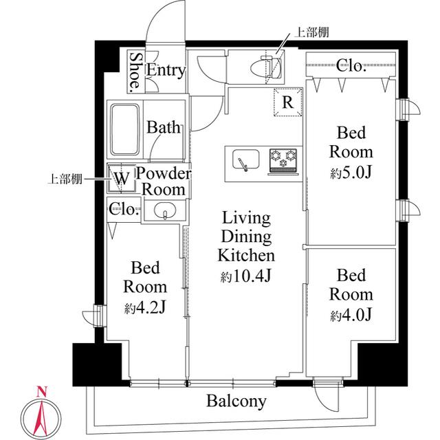 CLK南千住（0403） 間取り図画像