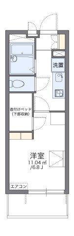 レオパレスアルメリア（302） 間取り図画像