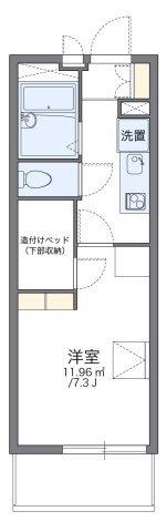 レオパレス飛鳥（202） 間取り図画像