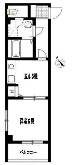 セントエルモ戸越銀座 間取り図画像