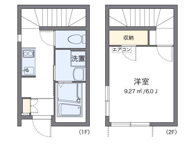 クレイノＮＨⅢ（101） 間取り図画像