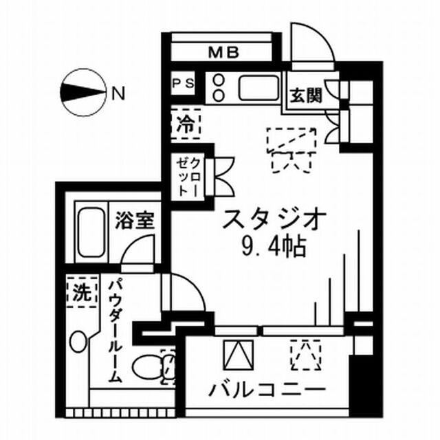プライムアーバン四谷外苑東（402） 間取り図画像