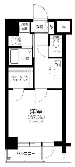 エステムプラザ蒲田ＴＡＫＡＲＡＢＵＮＥ 間取り図画像