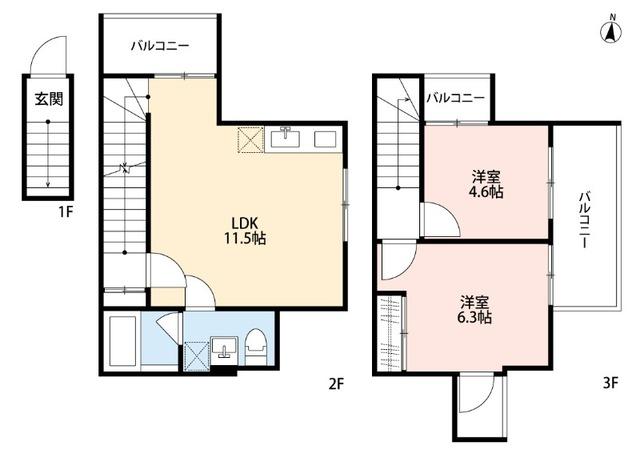 Garden terrace Casa（03） 間取り図画像
