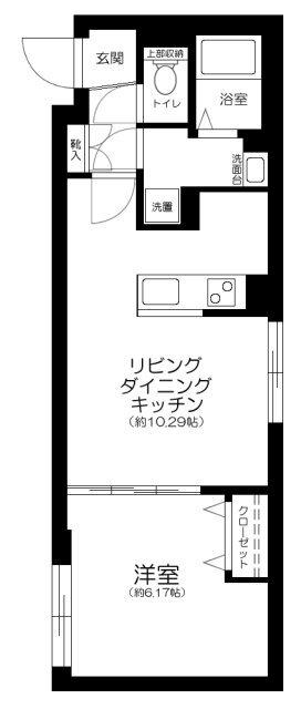 ＣＥＮＴＲＡＬ　ＧＡＲＤＥＮ　ＲＥＳＩＤＥＮＣＥ　ＴＯＫＹＯ 間取り図画像