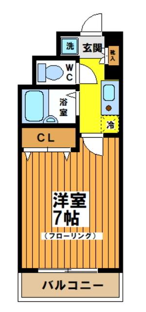 レヴィールシティ西新宿（101） 間取り図画像