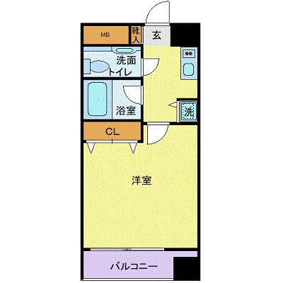 メゾン・ド・ヴィレ駒形（902） 間取り図画像