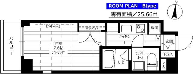 ステージファースト恵比寿二番館 間取り図画像