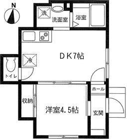 カサート高円寺（103号室） 間取り図画像