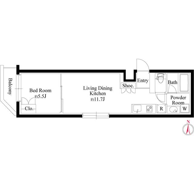 グランパセオ代々木上原Ⅱ（0401） 間取り図画像