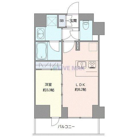 DIPS西日暮里（303） 間取り図画像