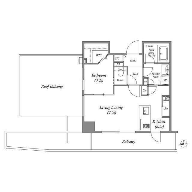 レスピール蓮根（0605） 間取り図画像