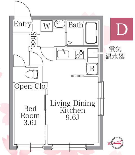 プラティーク馬込（403） 間取り図画像