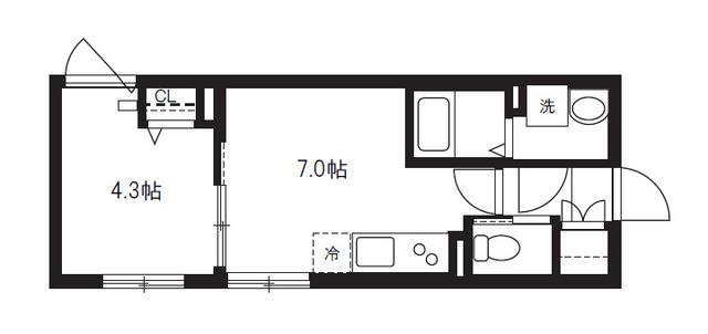 エルファーロ笹塚Ⅰ（0104） 間取り図画像