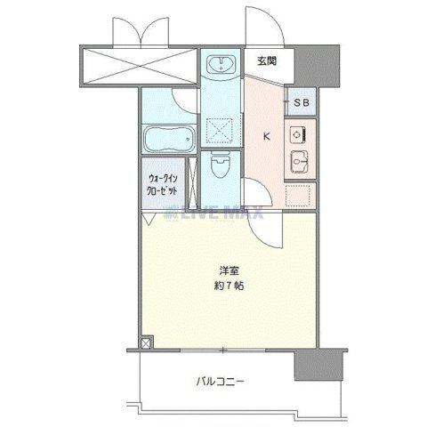 DeLCCS shinagawa（203） 間取り図画像