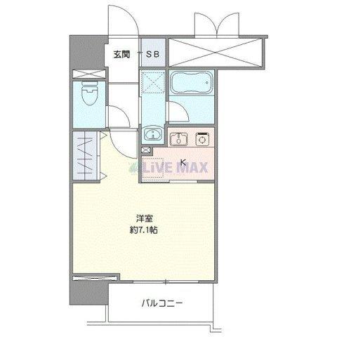 DeLCCS shinagawa（401） 間取り図画像