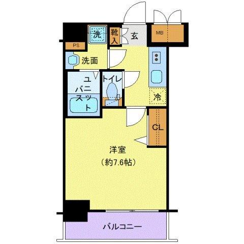 プレサンス新宿中落合メーディオ（304） 間取り図画像