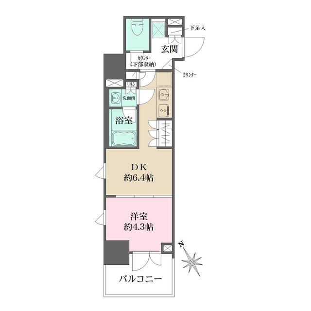 ルフォンプログレ四谷（207） 間取り図画像