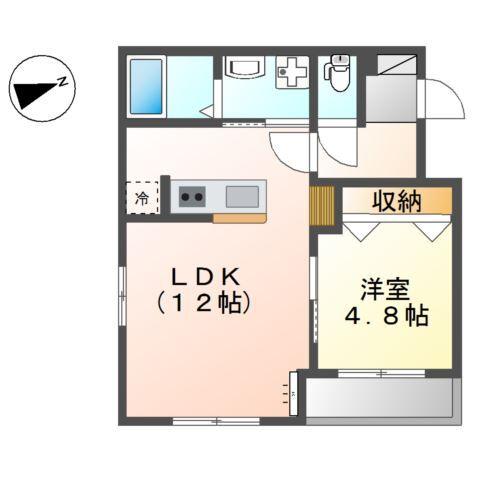 ソレイユ平和島 間取り図画像