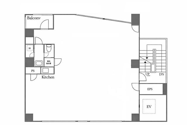 東海ビル（２階） 間取り図画像