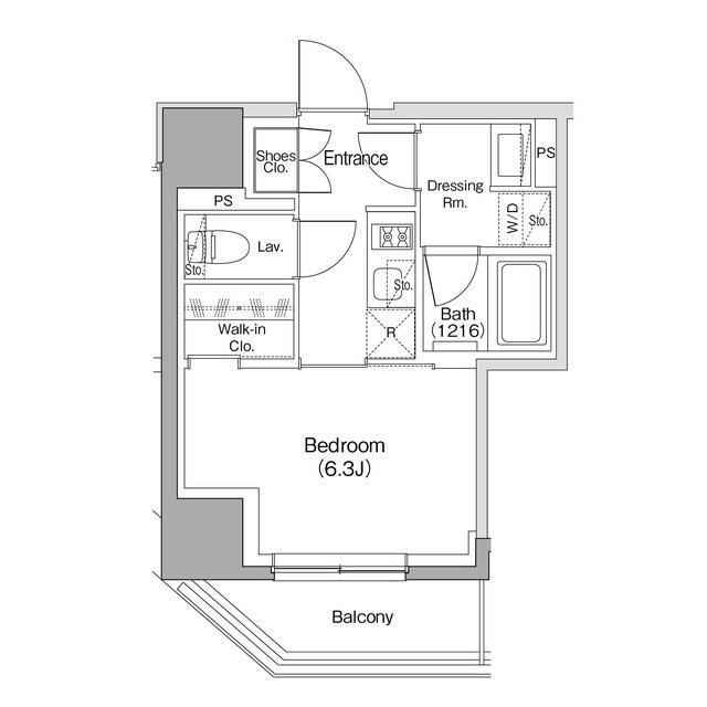 ザ・パークハビオ赤羽（502） 間取り図画像