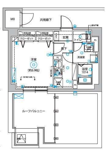 DIPS西新井（601） 間取り図画像