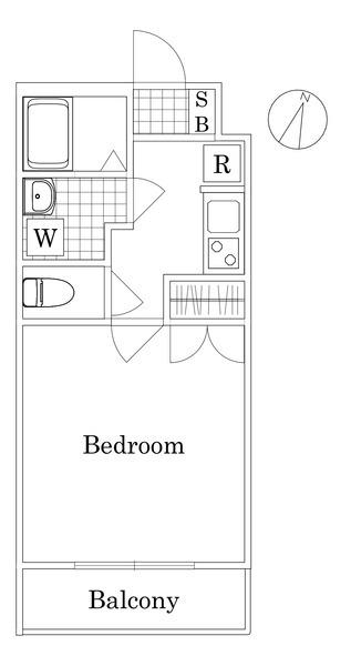 ラグジュアリーアパートメント砧（203） 間取り図画像