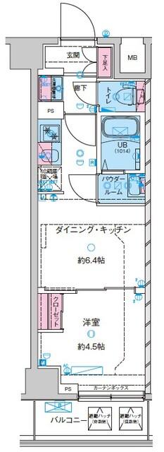 GENOVIA鐘ヶ淵（0409） 間取り図画像