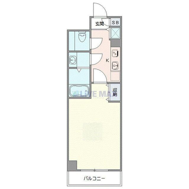 メゾン・ド・ヴィレ荻窪（704） 間取り図画像