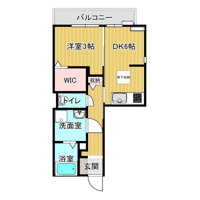 品川区豊町アパート 間取り図画像